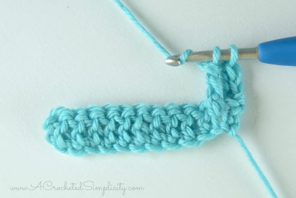 Cómo hacer Crochet - Poste delantero Ganchillo alto (fptr) (tutorial de video fotográfico) por una Simplicidad de ganchillo