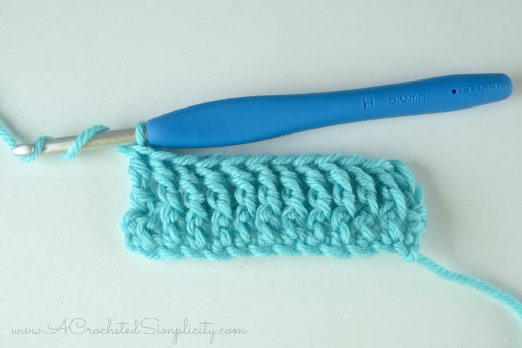 How to Crochet-Front Post Treble Crochet (fptr) (photo video tutorial) by A malha Simplicity