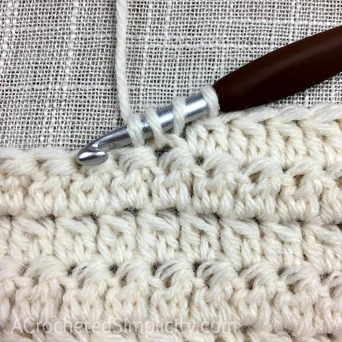 Learn to Crochet the 2 Double Crochet Cluster Stitch A Crocheted