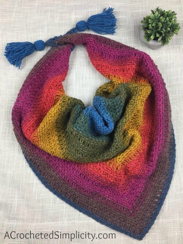 Chimera Scarf - Free Crochet Scarf Pattern - A Crocheted Simplicity