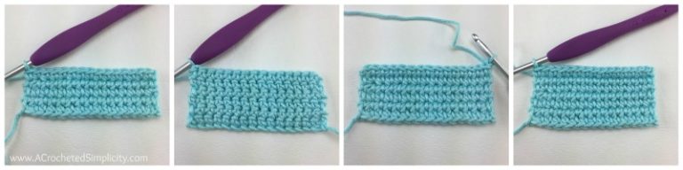 Inverse Single Crochet Printable Directions