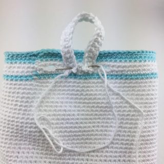 Drawstring Mini-Backpack - Free Crochet Backpack Pattern - A Crocheted ...
