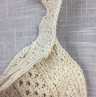 On The Bias Crochet Tote Bag - A Crocheted Simplicity