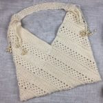 On The Bias Crochet Tote Bag - A Crocheted Simplicity