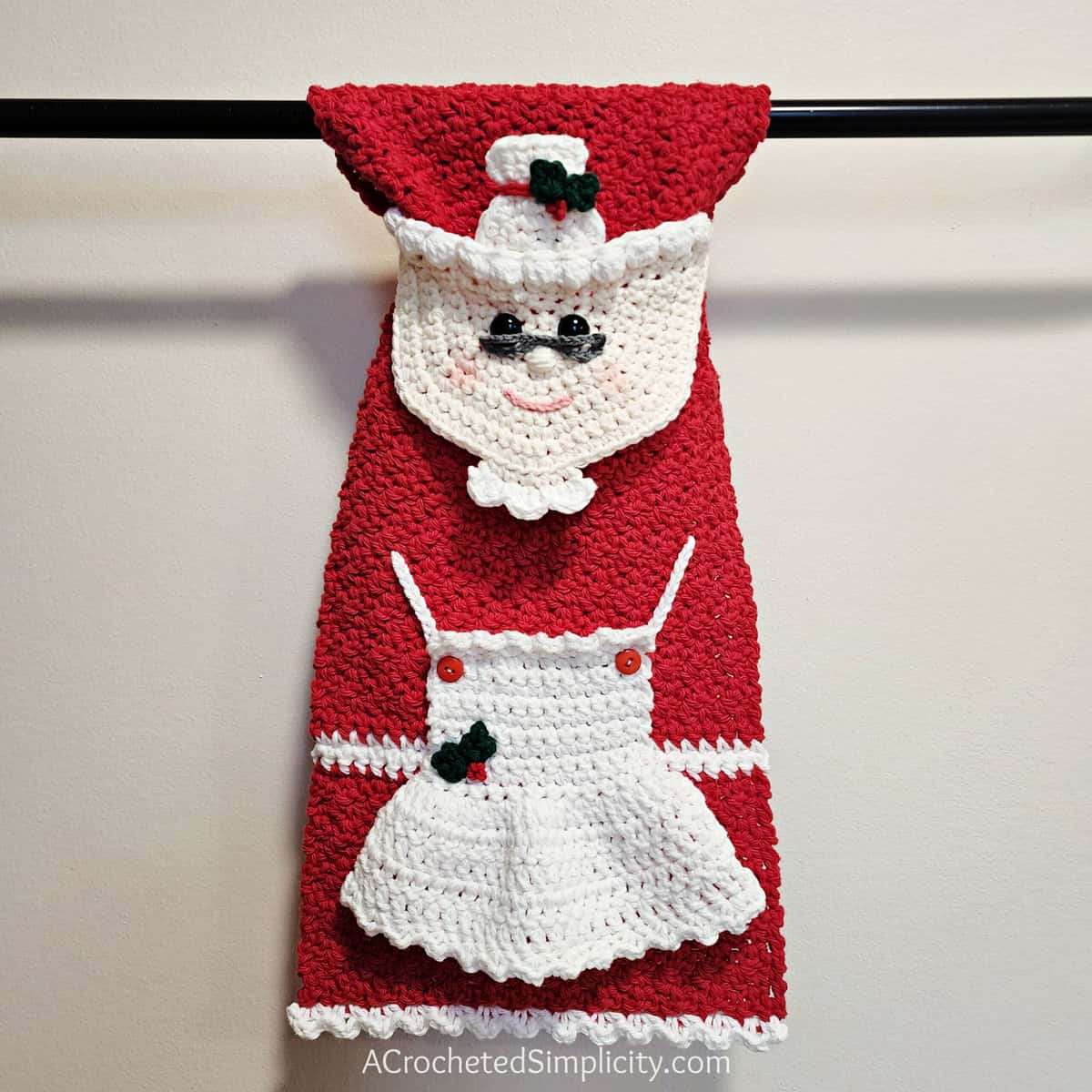 Washcloth Snowman - All Free Crafts