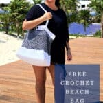 Easy Crochet Sling Shoulder Beach Bag —