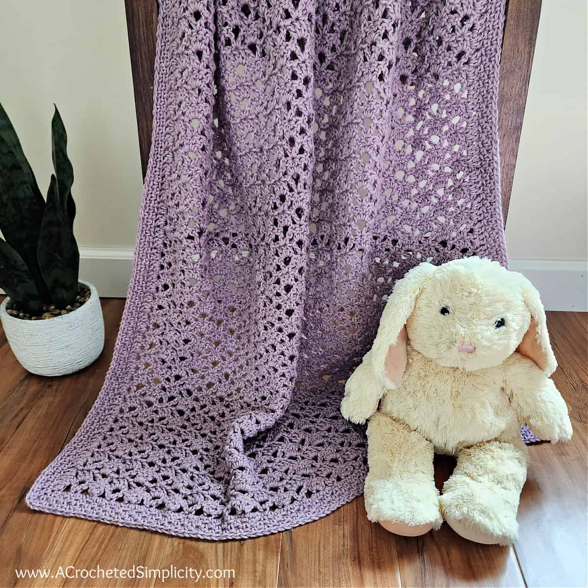 crochet baby blanket for beginners