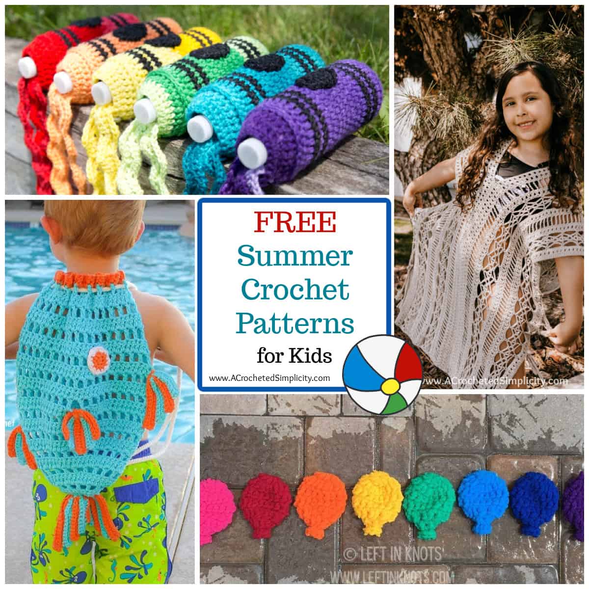 easy crocheting patterns for kids