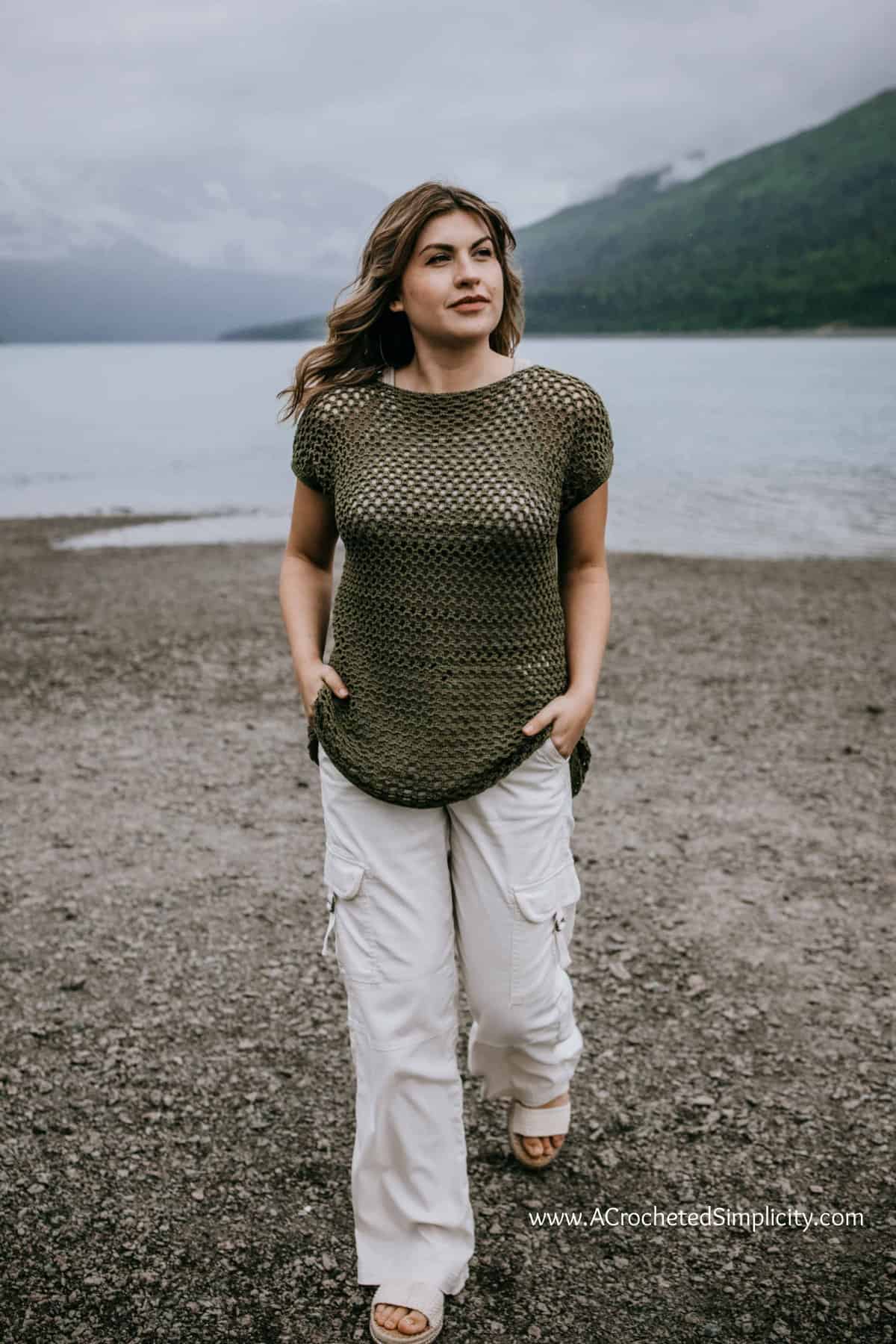 Ravelry: Mesh Sleeves pattern by DIY From Home