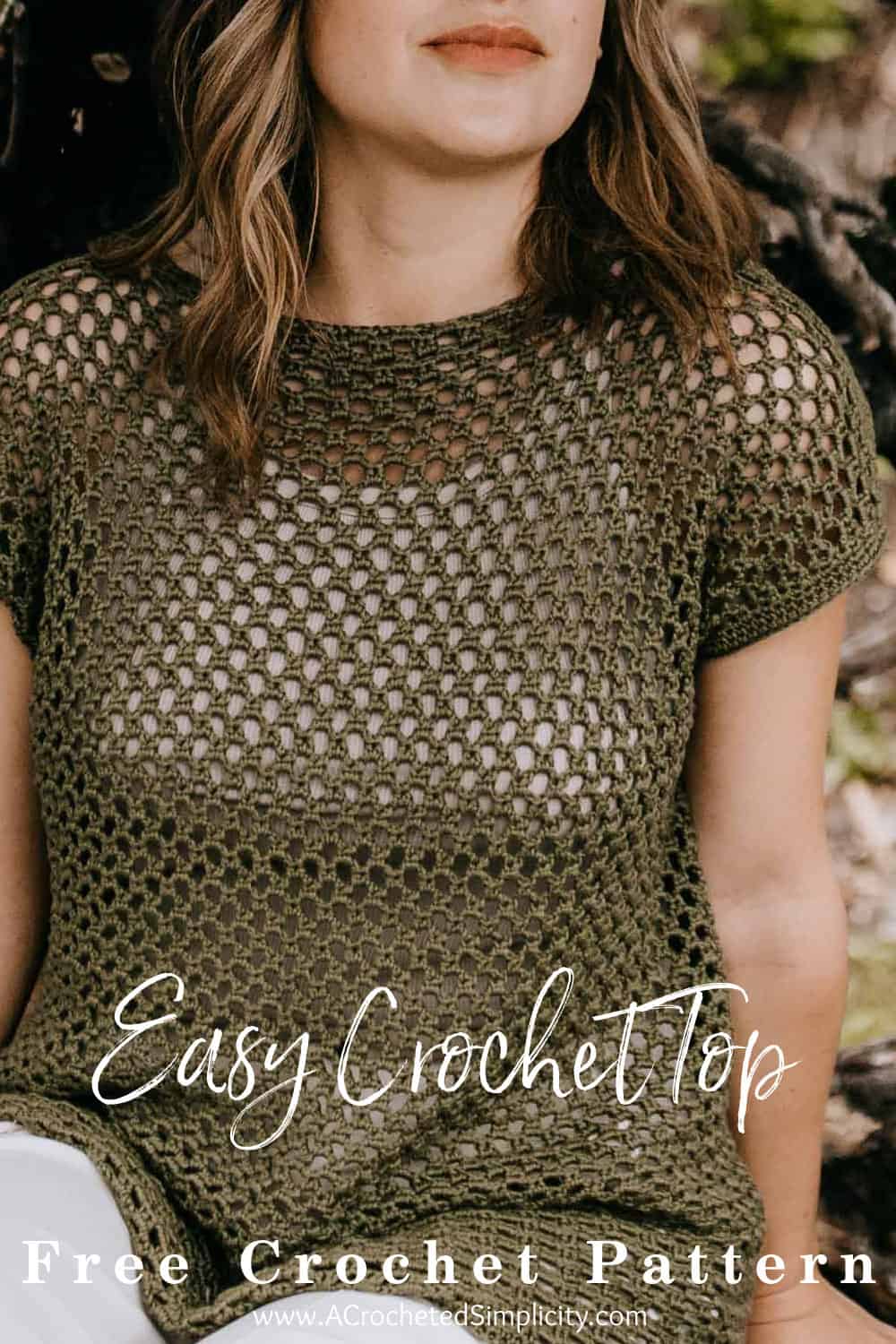 Mesh Crochet Top Pattern A Crocheted Simplicity