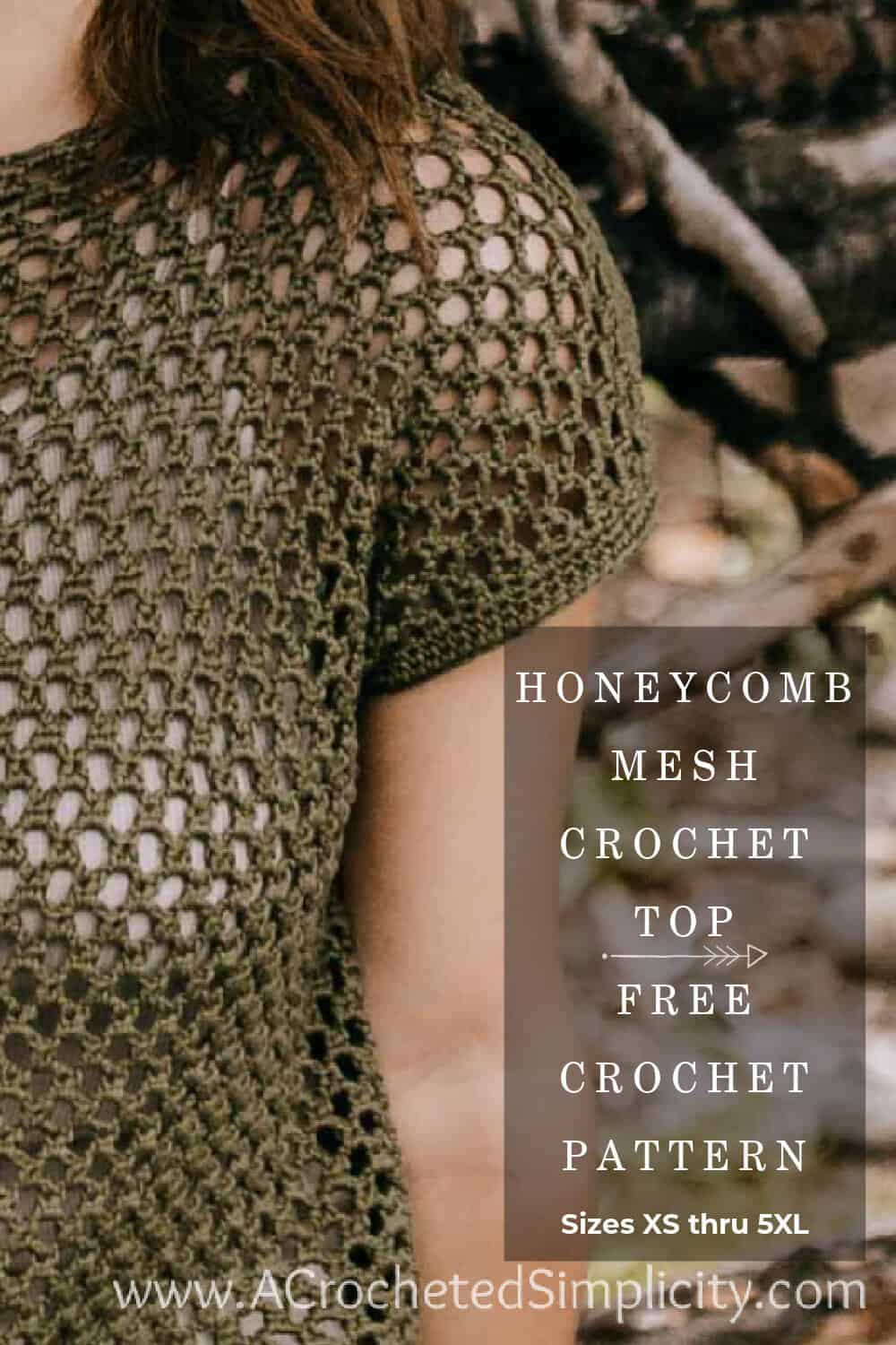 Mesh Crochet Top Pattern A Crocheted Simplicity