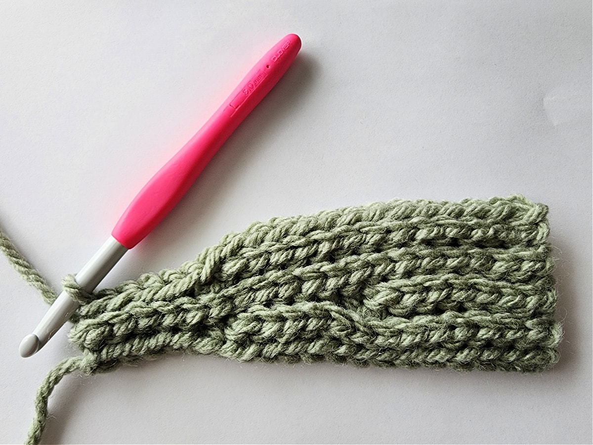 crochet mitten thumb gusset tutorial photo 19