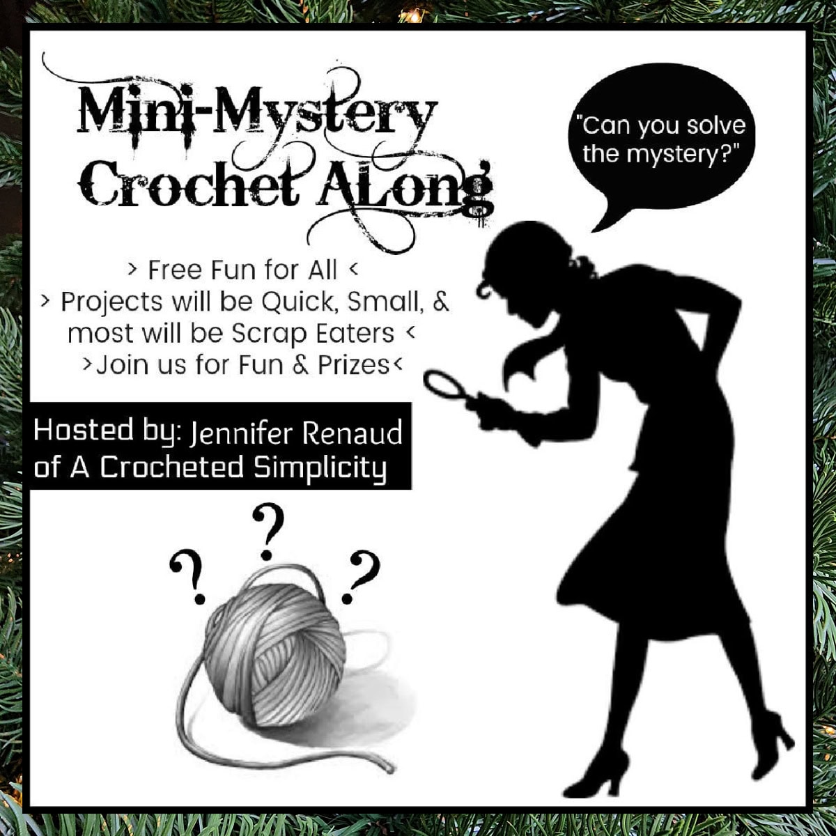 Join us for our November 2024 mini-mystery crochet along!